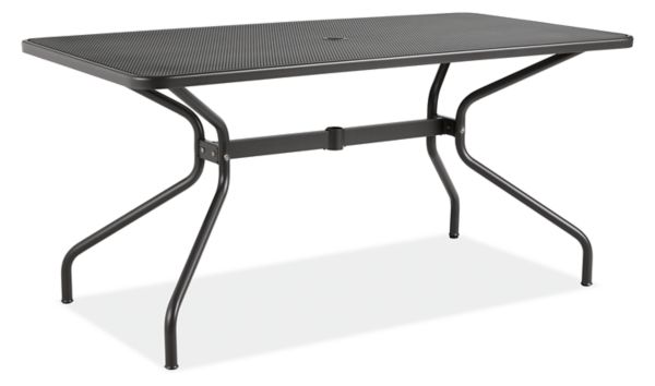 kona outdoor table - modern outdoor dining u0026 bar tables - modern AIUAXSW