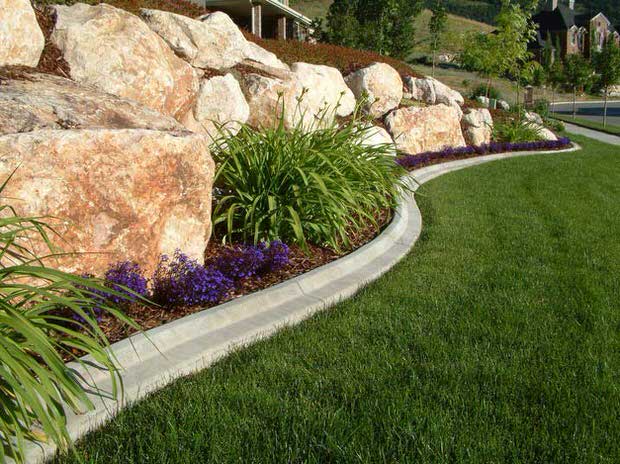 landscape edging ideas lawn edging ideas-3 MGVRWFP