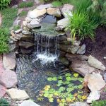 landscaping and outdoor building , relaxing waterfalls backyard ponds :  waterfalls JKBNYFV