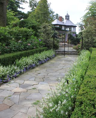 landscaping design garden promenade, flower border johnsen landscapes u0026 pools mount kisco, ... LDSMTOY