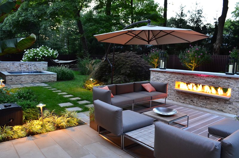 landscaping ideas for backyard backyard landscaping cipriano landscape design mahwah, nj OYDGWBU