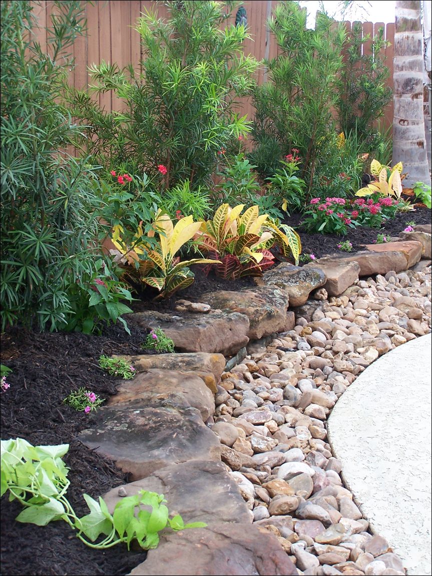 landscaping with rocks rocky levels - small rocks form the initial layer of the garden, ZJHDRUW