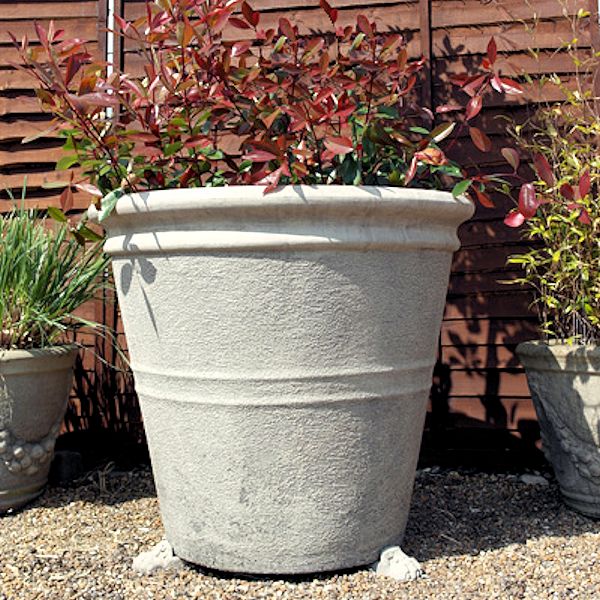 large garden pots stone flower planters bold design large garden planters extra pot stone UMPEKJM