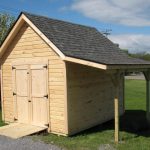 large sheds overhangs can add a lot of extra covered space for storage. perfect KURDDKL