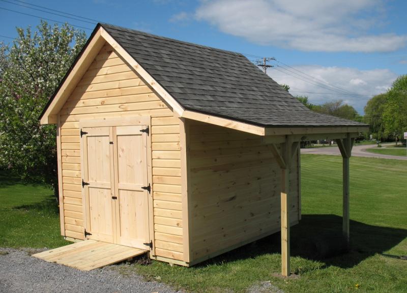 large sheds overhangs can add a lot of extra covered space for storage. perfect KURDDKL