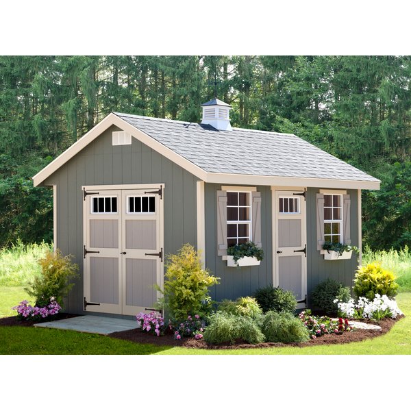 livable sheds alpine structures riverside 10 ft. w x 14 ft. d wooden storage RJSOBAG