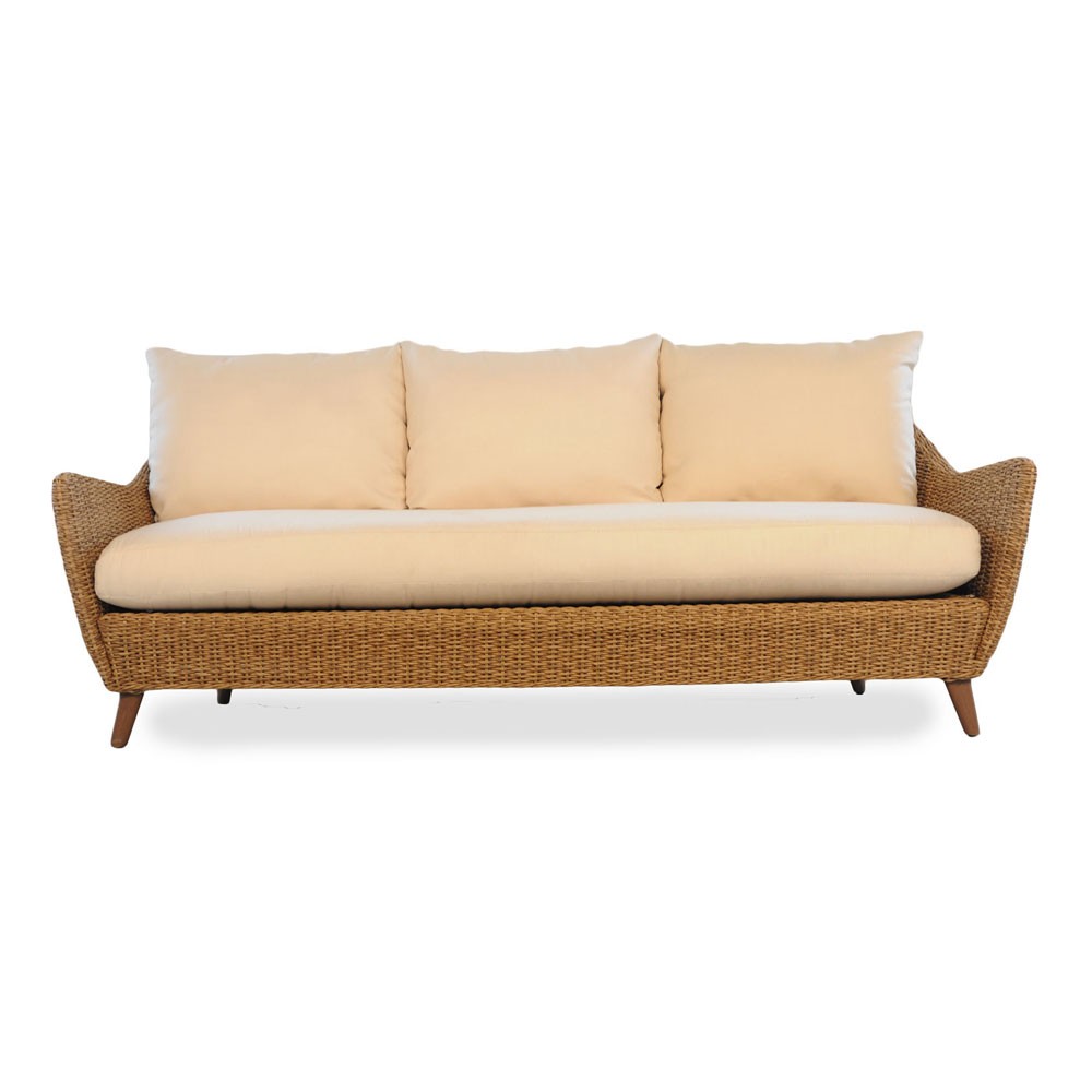 lloyd flanders tobago wicker sofa RQAPAQR