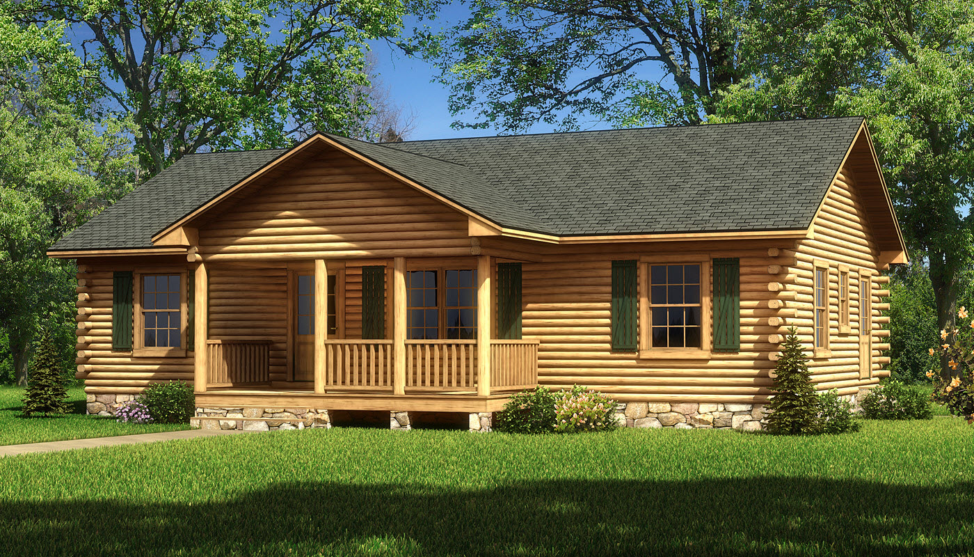 log home plans lafayette log home plan by southland log homes MOYBMHF