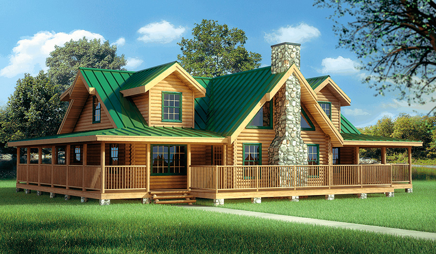 log home plans ramsey log home from hochstetler milling BSFRODL