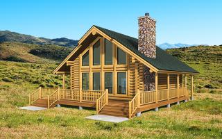 log home plans small log cabin kits - yellowstone log homes GXXIFGF