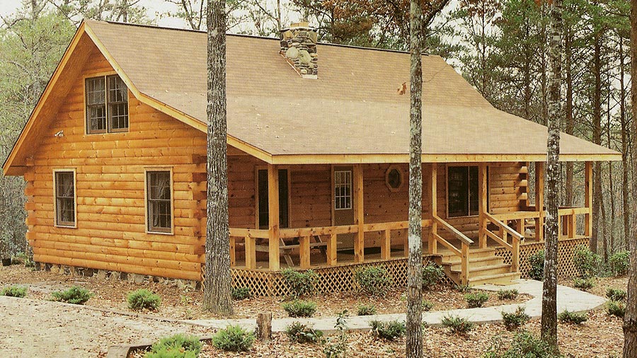 log home plans the carolina is a very popular log home design with 1286 sq. INJZRKU