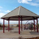 maranda series steel gazebo 24 feet ... GZXTPZX