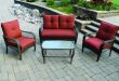 menards patio furniture backyard creations® orchard valley 4-piece deep seating patio set at menards ® PUGXYQW