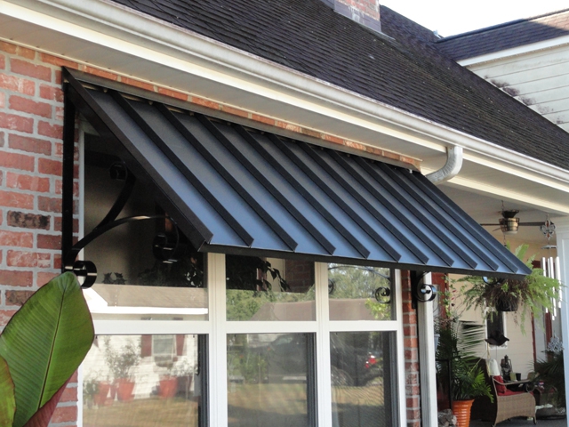 metal awning ... patio center - metal awnings - residential WDIYSPU