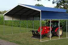 metal carport mohave style carport BRVXSMG