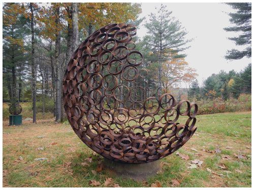 metal garden art metal garden figures new nearly sphere fine art photography metal sculpture garden OKRFGYN