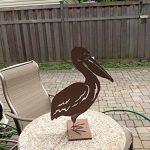 metal garden art-pelican YDGDYFO