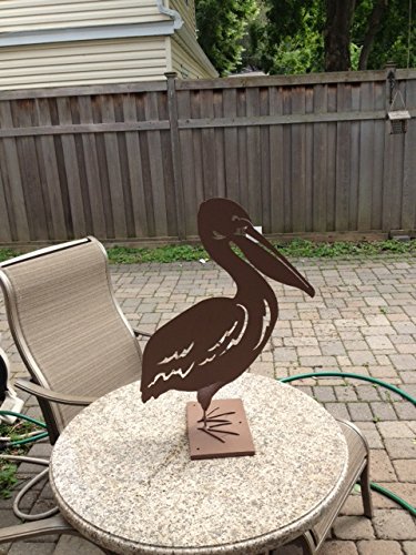 metal garden art-pelican YDGDYFO