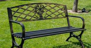 metal garden chairs outdoor bench patio chair metal garden furniture deck backyard park porch ORTNZAI