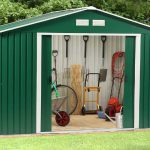 metal garden sheds metal storage sheds store choice budget QBGYTLL