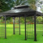 metal gazebo outdoor gazebo designs JXKVWSM