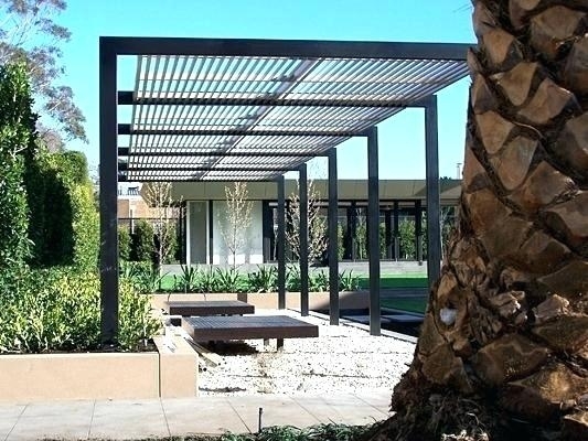 metal pergola pergola metal modern steel pergola designs steel pergola throughout modern metal GYJEMJB