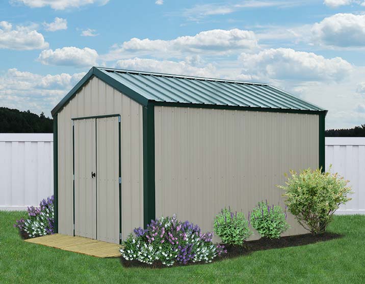 metal sheds liberty-storage-metal-vs-utility-cream-green2-8x12. BHFIMJY