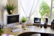 modern office design ideas for small spaces SCURKXT