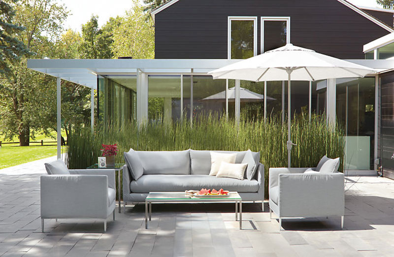 modern patio furniture - freshome KDPUYFP