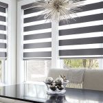 motorized blinds sheer shade with motorized option in a dining room setting. MXKPUQE