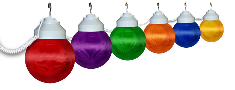 multi color awning lights - 6 lights IPGDENB