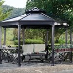 octagon metal gazebo GHSZYOI