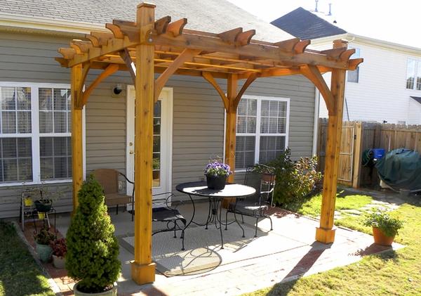 olt cedar pergola RHCEHZU