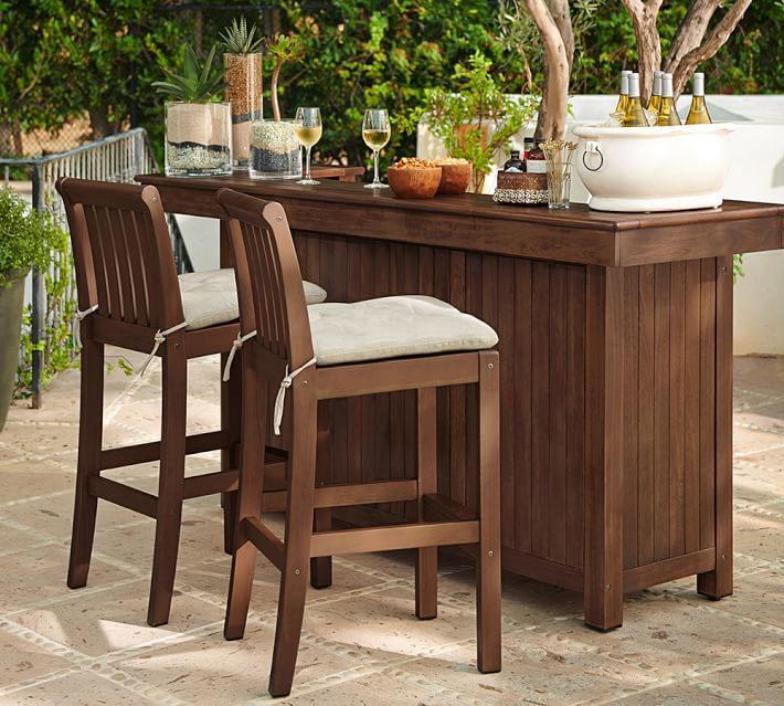 outdoor bar furniture chatham ultimate bar | pottery barn DAJPKRC