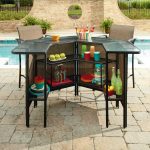 outdoor bar furniture garden oasis garden oasis harrison 5 pc. outdoor bar set *limited NQDOWSD