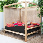 outdoor beds diy outdoor daybed mais JYOONYH