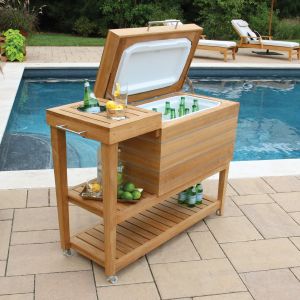 outdoor buffet table cucina cooler stand QDPLVLN