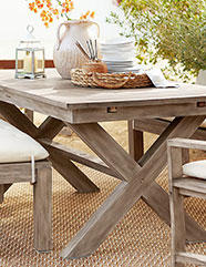 outdoor buffet table dining tables VAXNWYV