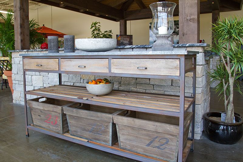 outdoor buffet table | outdoor buffet table and accessories LRIYGZL