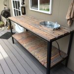 outdoor buffet table SLCINQT