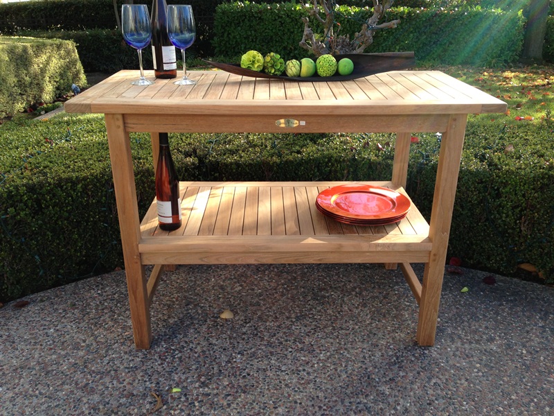 outdoor buffet table teak buffet table NAFXQPS