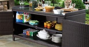 outdoor buffet table with cabinets CKOVKMZ