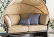 outdoor couch seagle daybed with cushions TKYDQKX