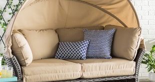 outdoor couch seagle daybed with cushions TKYDQKX