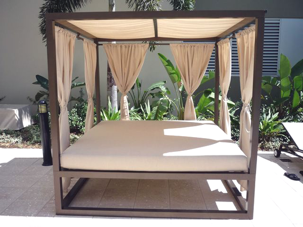 outdoor daybed with canopy by florida patio 1 RSLPYKJ