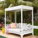 outdoor daybed with canopy chinois daybed at neiman marcus. oh what i would give for this! CMFBZEA