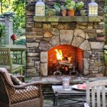 outdoor fireplace ideas hearth works UEEGRKD