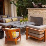 outdoor fireplace teak furniture UIFZKJT