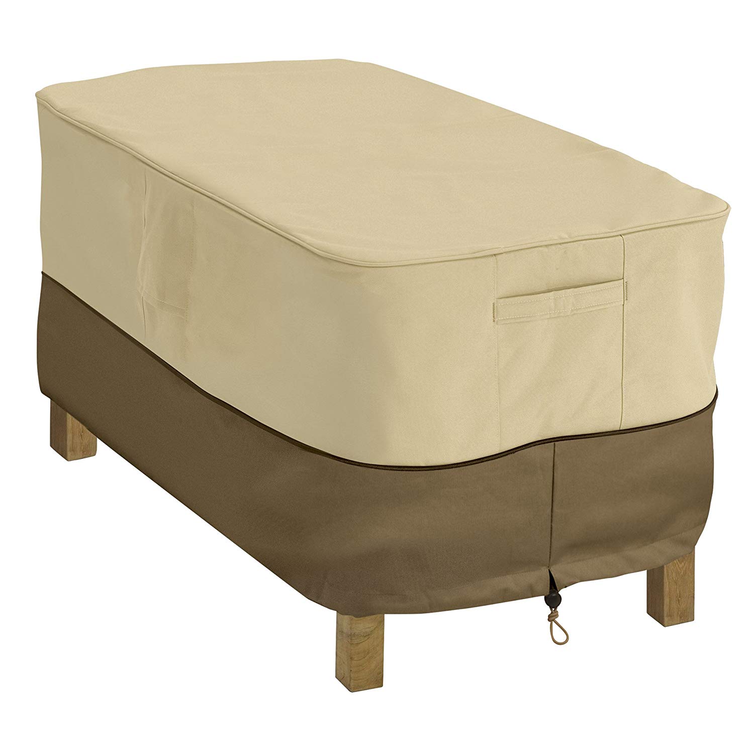 outdoor furniture covers amazon.com : classic accessories veranda patio coffee table cover - durable BWQFTYR