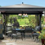 outdoor gazebo tiverton gazebo replacement canopy / high-grade ... OIMYQPZ